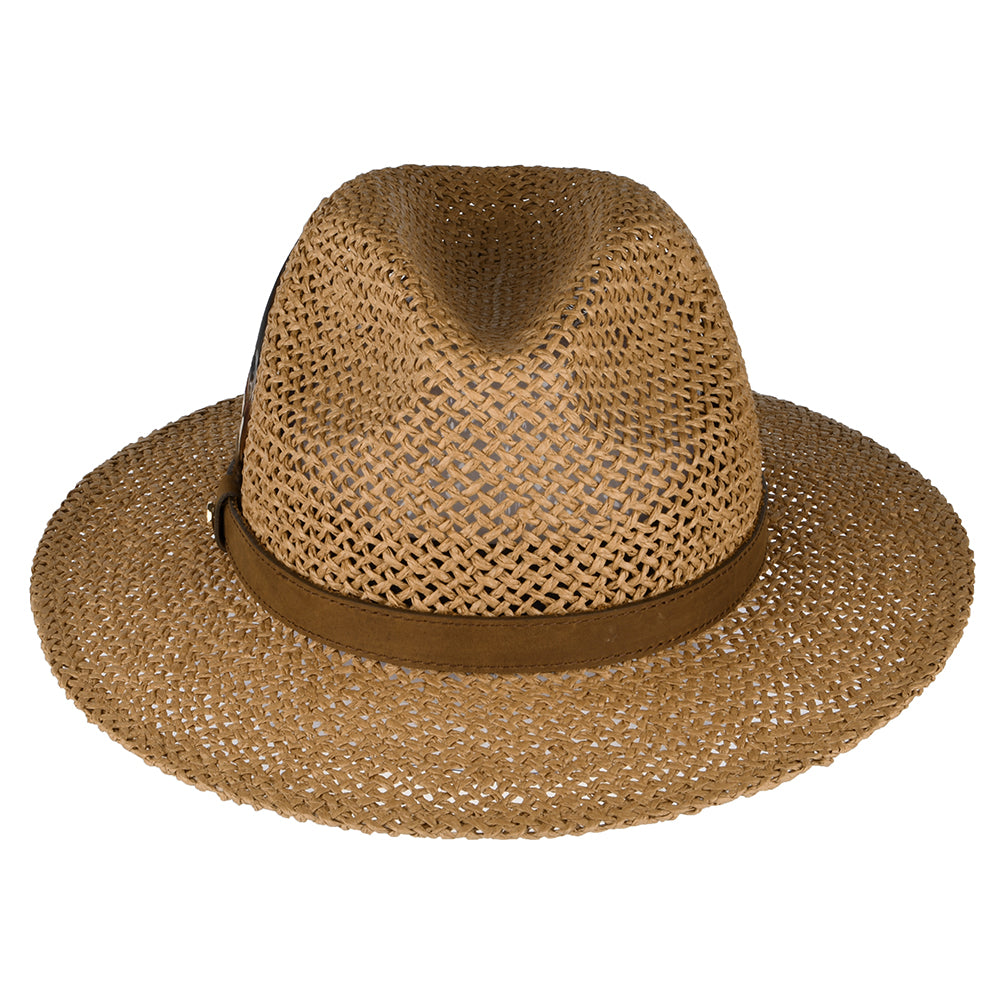 Chapeau Fedora Été Tatton beige sable FAILSWORTH