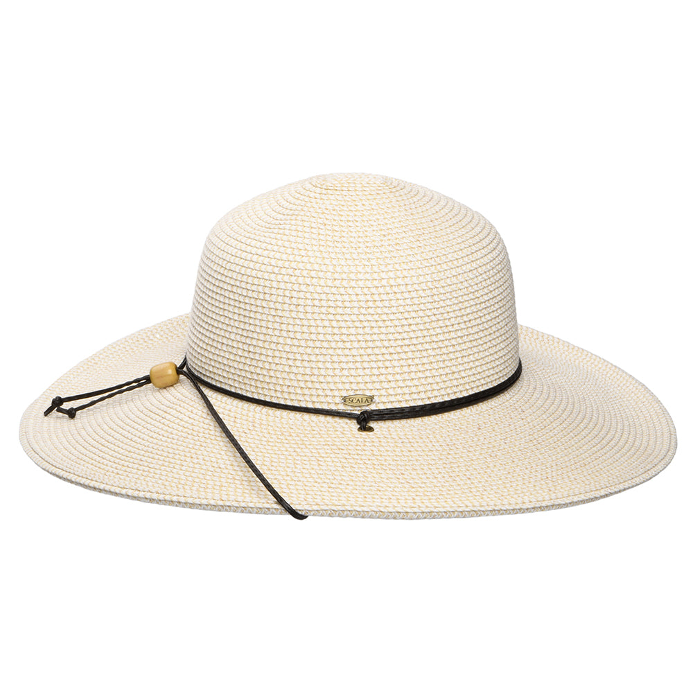 Chapeau Été en Paille Toyo Cleo ivoire SCALA