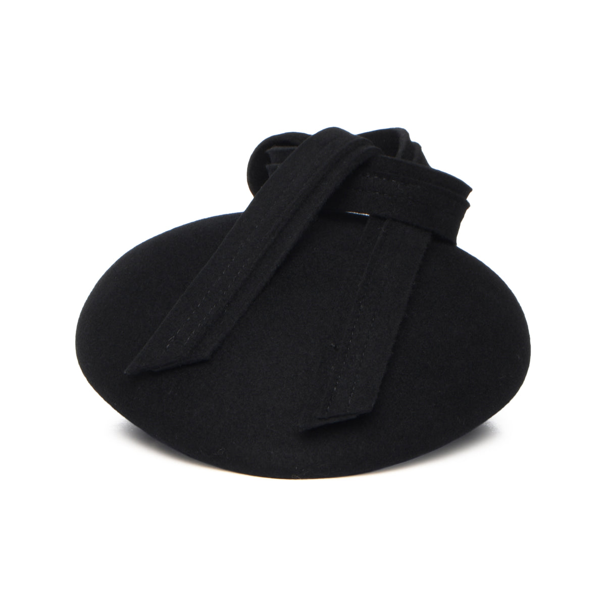 Chapeau Calot en Laine Rachel noir WHITELEY