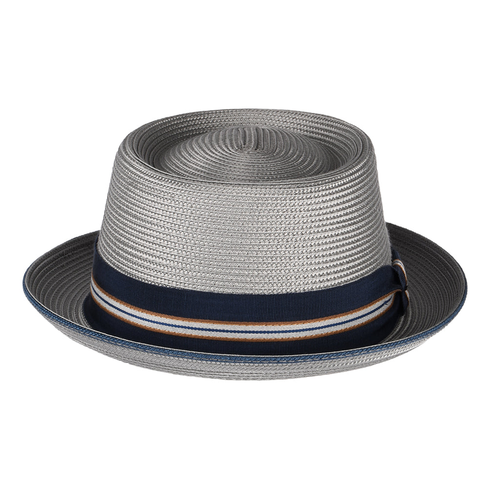Chapeau Pork Pie Carver gris BAILEY