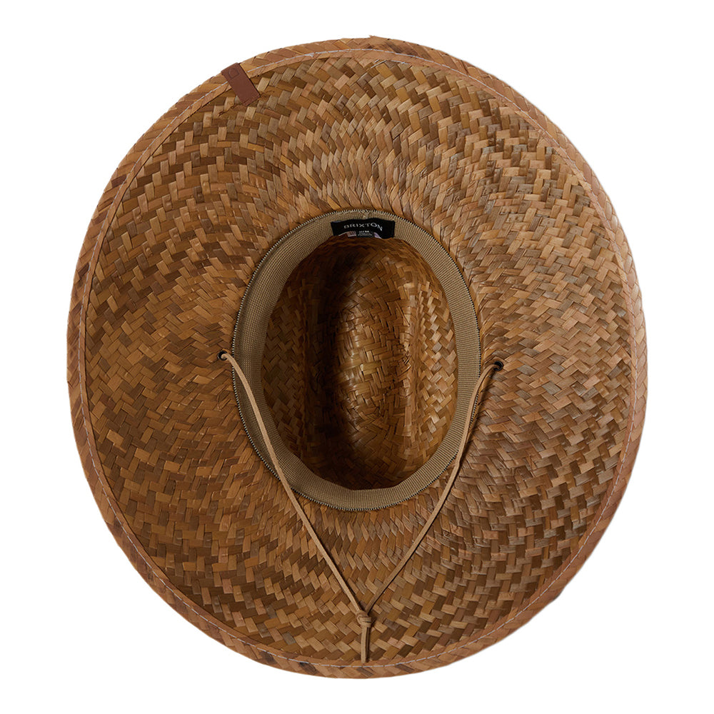 Chapeau Lifeguard en Paille Bells II marron clair BRIXTON
