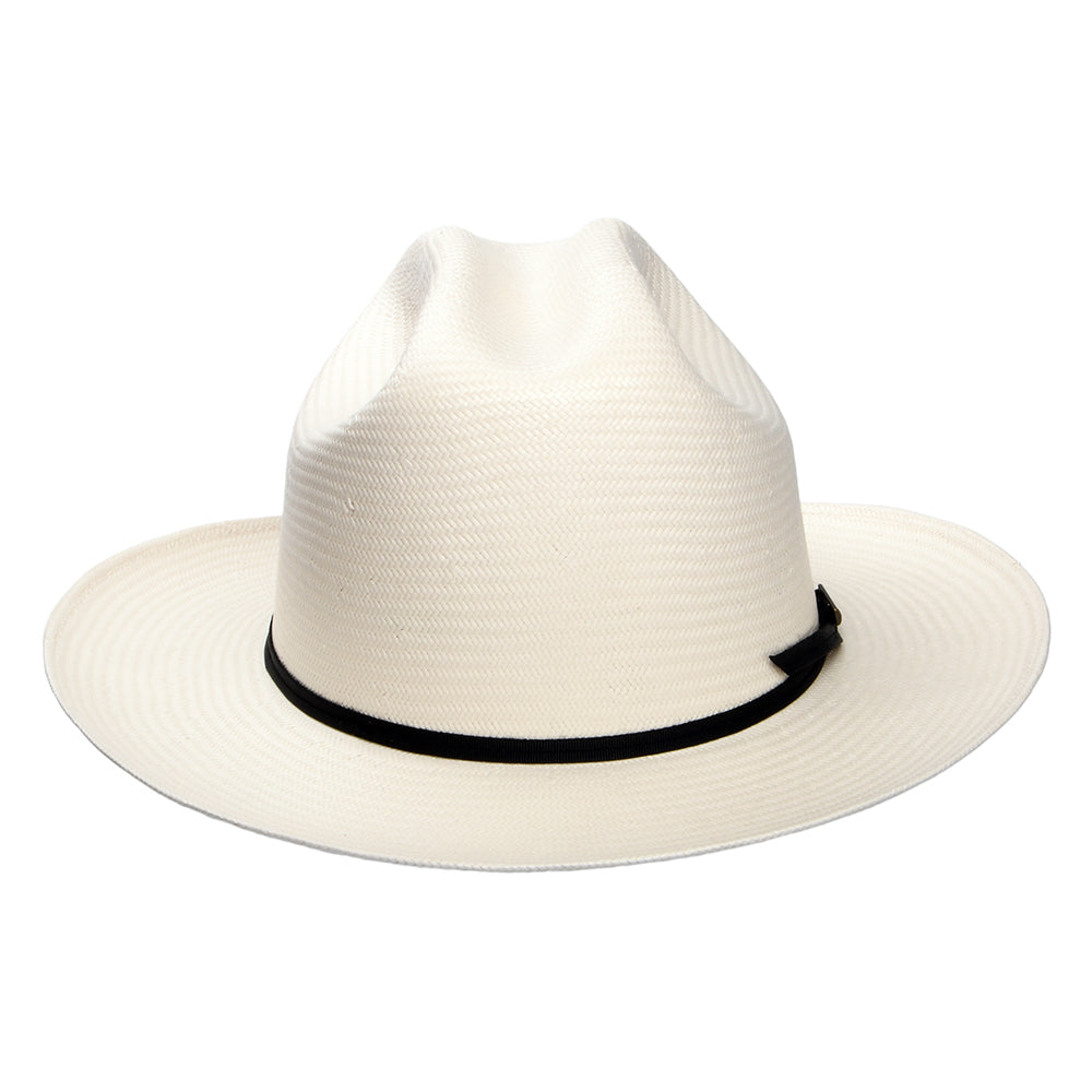 Chapeau de Cowboy en Paille Toyo Open Road blanc cassé STETSON