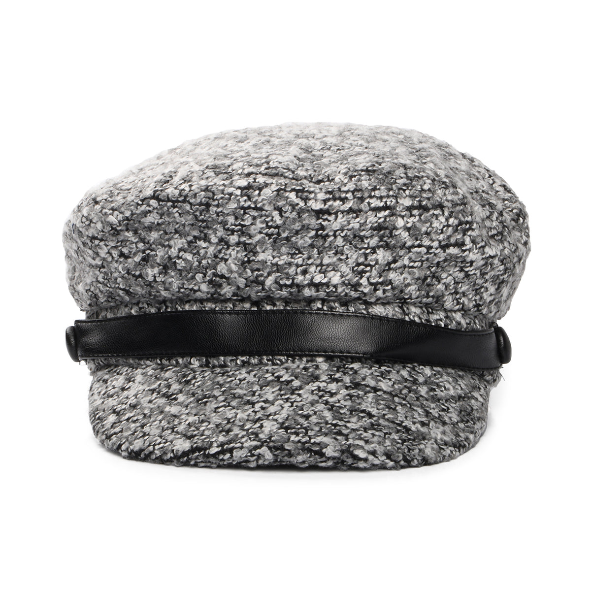 Casquette Gavroche en Bouclette Donna gris SCALA