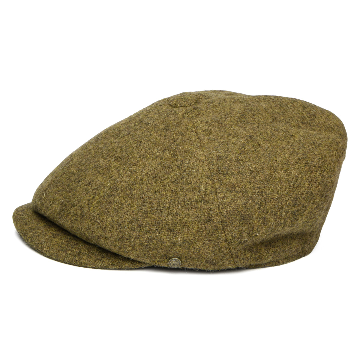 Casquette Gavroche en HARRIS TWEED Carloway mousse FAILSWORTH