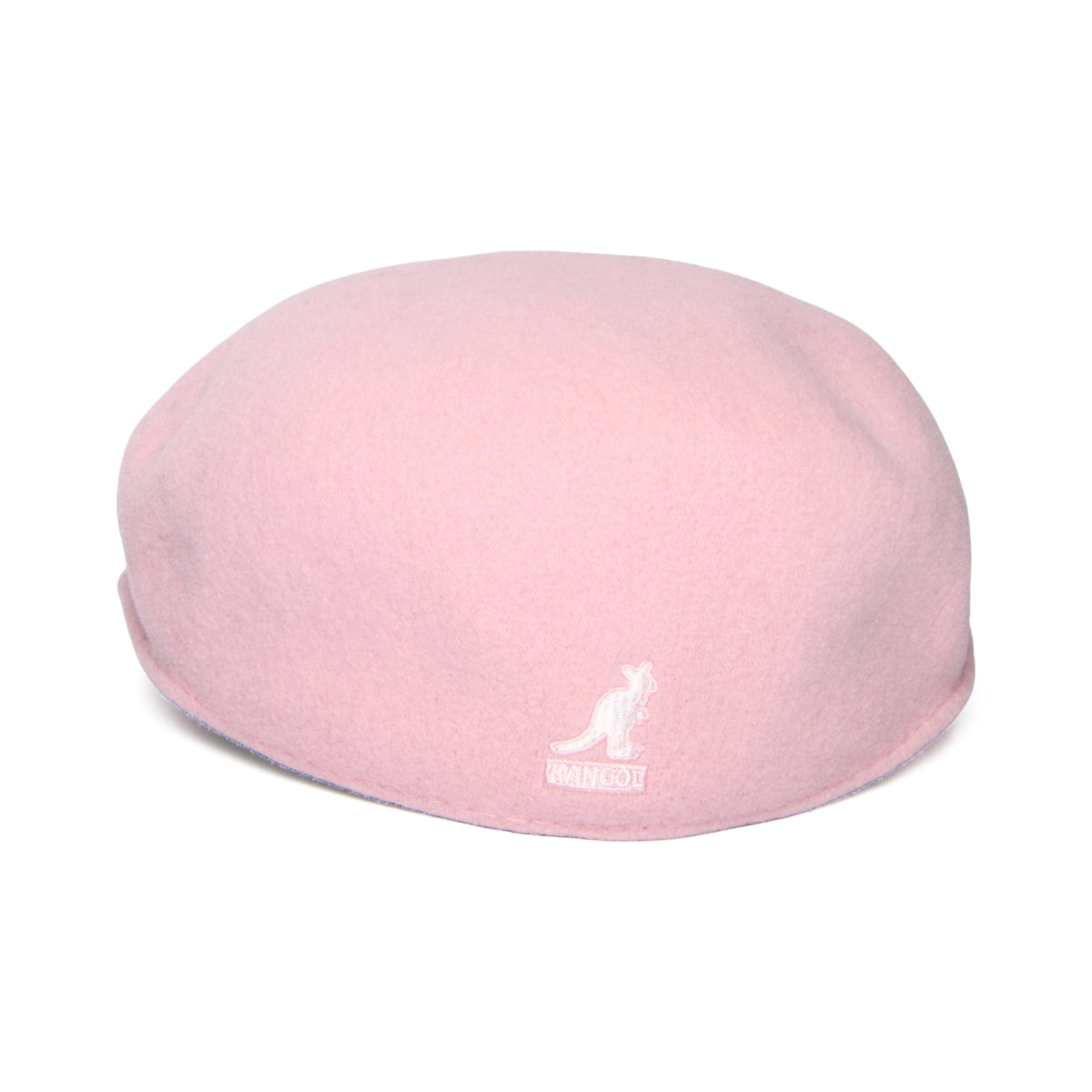 Casquette Plate en Laine 504 rose ballet KANGOL