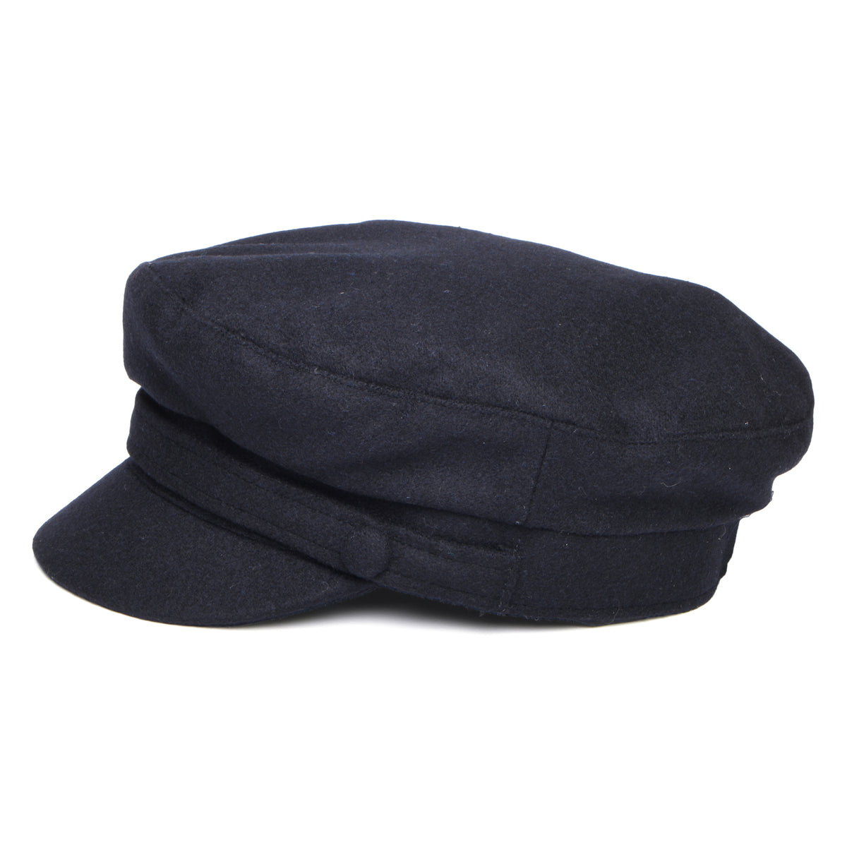Casquette de Marin en Melton Italien bleu marine FAILSWORTH