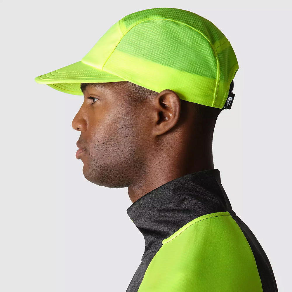 Casquette 5 Panel Recyclée TNF Run jaune fluo THE NORTH FACE