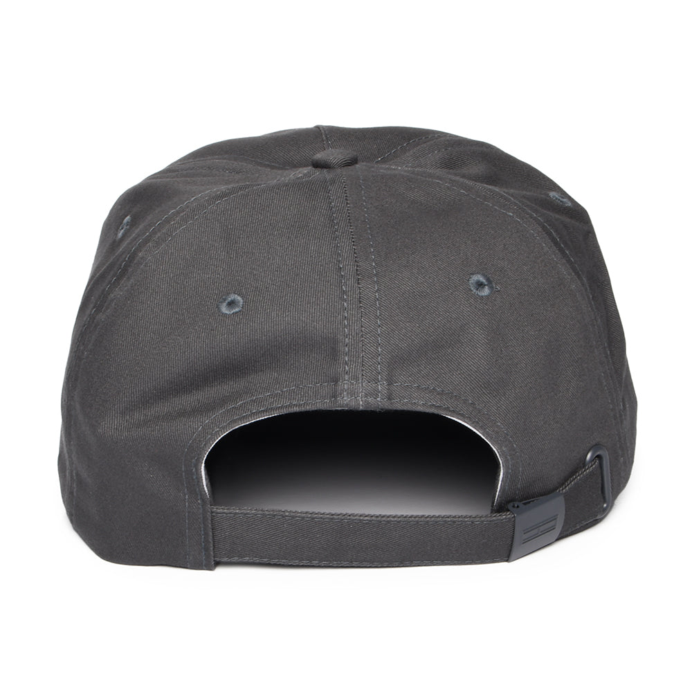 Casquette TJM Elongated Flag gris foncé TOMMY HILFIGER
