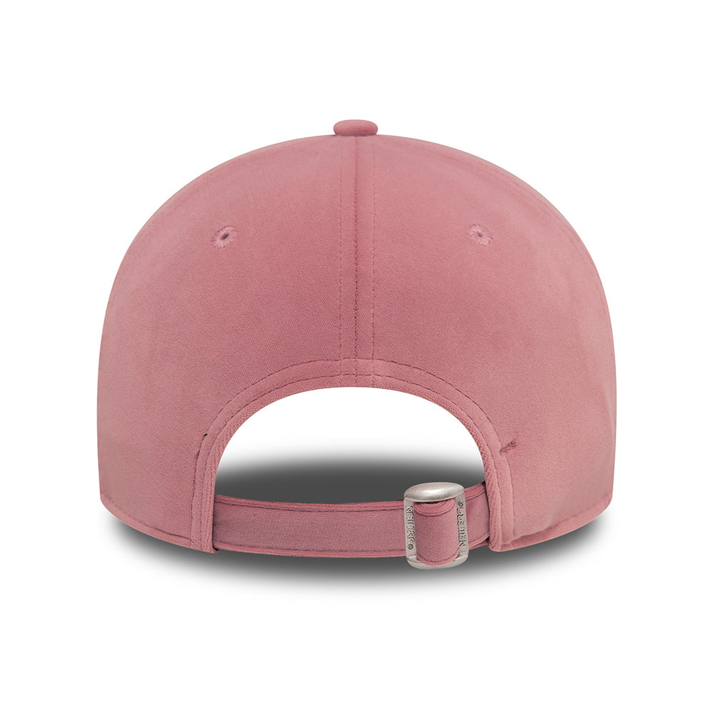 Casquette Femme 9FORTY MLB Velour Diamante New York Yankees rose NEW ERA