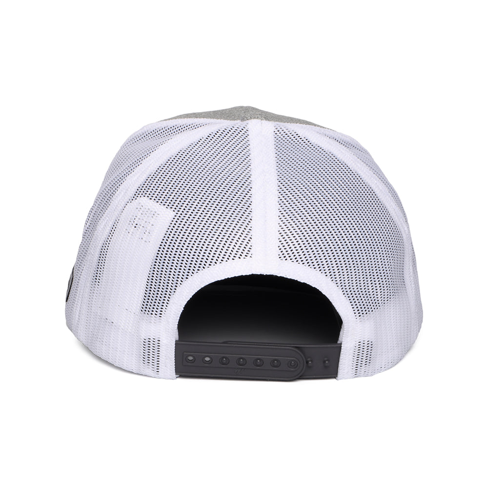 Casquette Trucker Mount Hood Circle Mesh gris chiné-blanc COLUMBIA