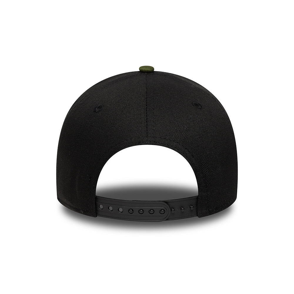 Casquette Snapback 9FORTY NE Camo Patch A-Frame noir-mousse NEW ERA