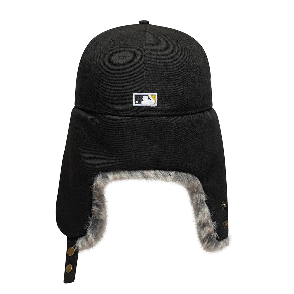 Casquette 59FIFTY MLB World Series Dogear Avec Protège-Oreilles New York Yankees noir NEW ERA