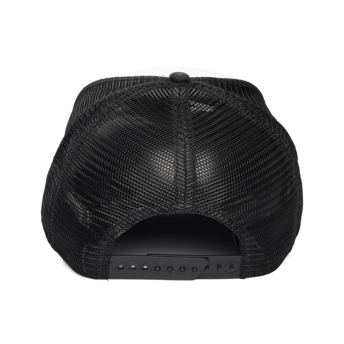 Casquette Trucker Beware blanc-noir GOORIN