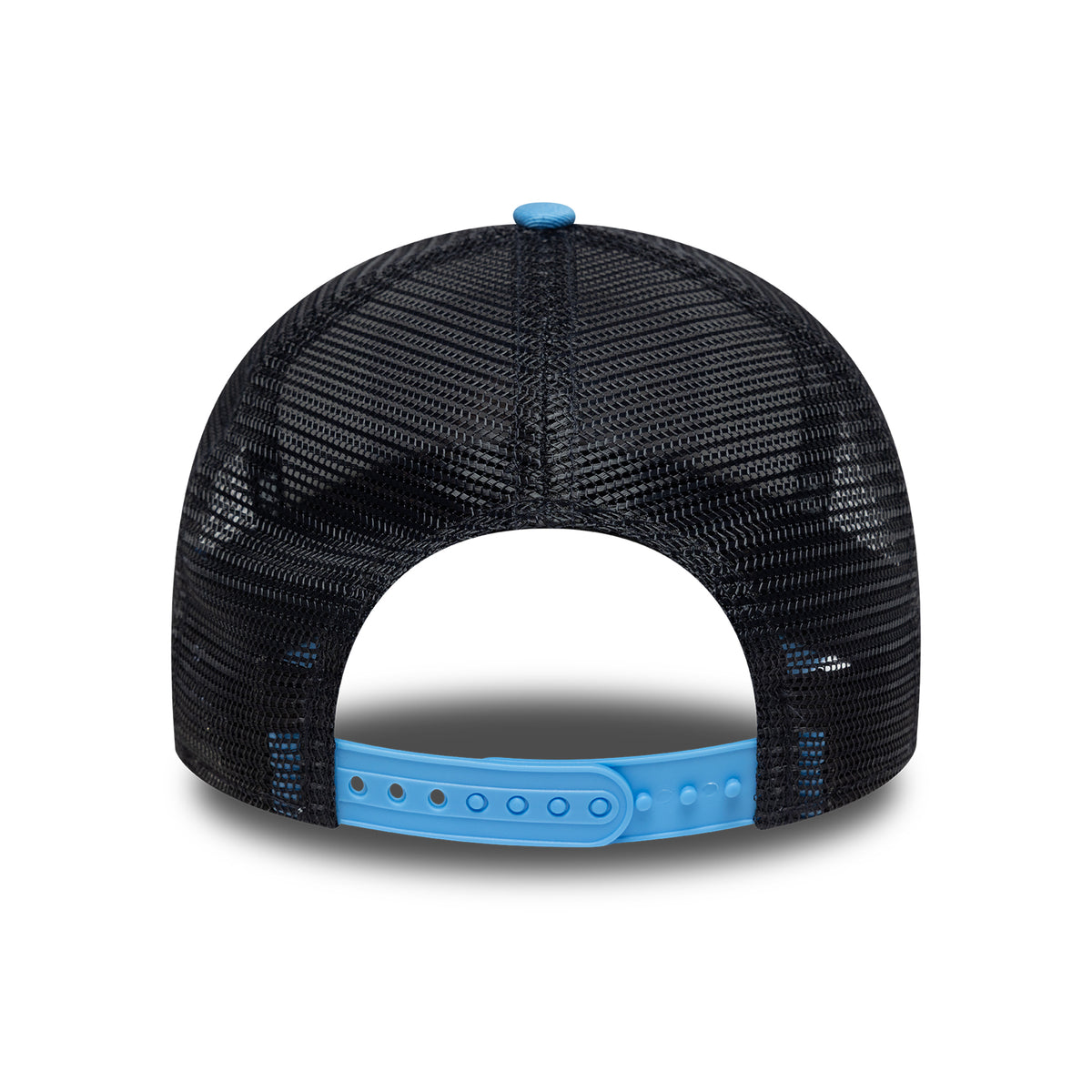 Casquette Trucker A-Frame Location Patch Mykonos bleu ciel-bleu marine NEW ERA