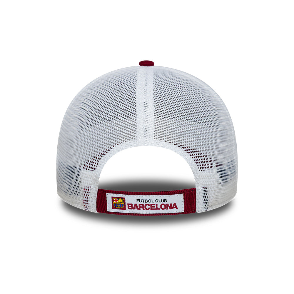 Casquette Trucker 9FORTY FC Barcelone League cardinal-blanc NEW ERA