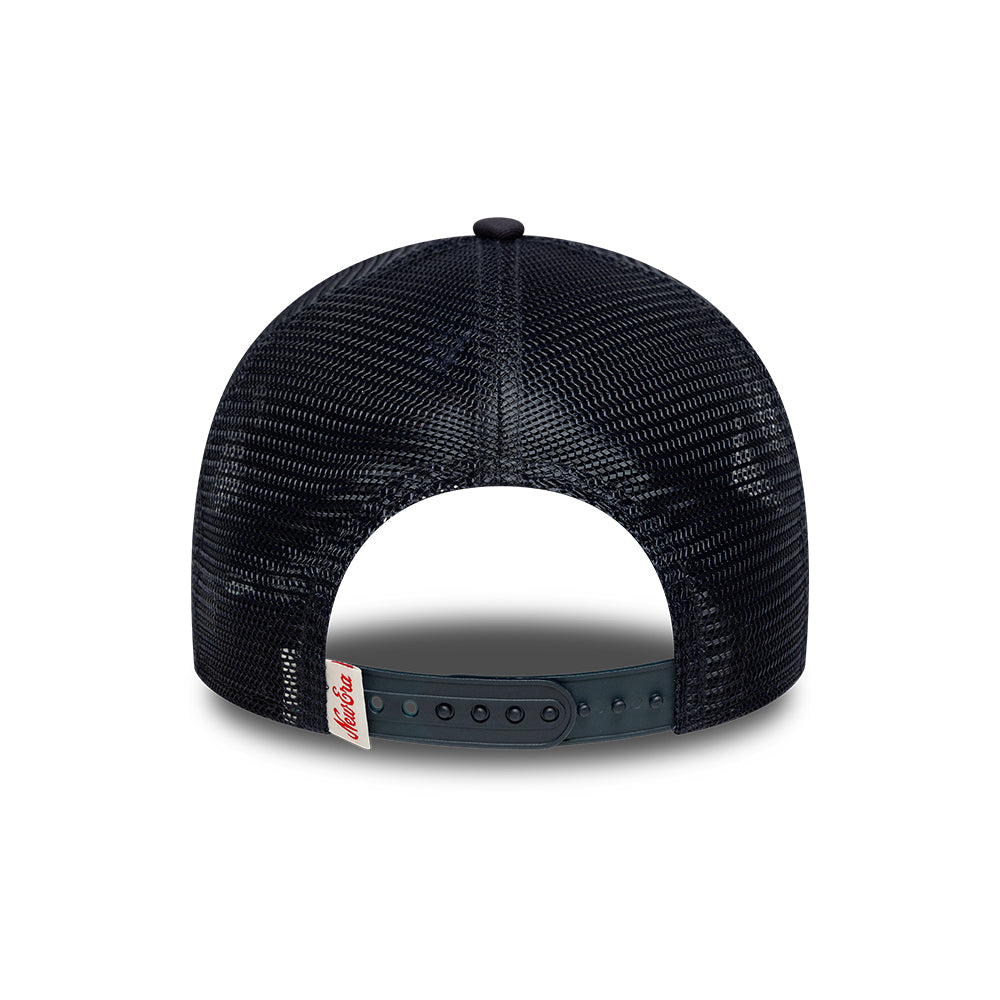 Casquette Trucker 9FORTY M-Crown Outdoor Graphic A-Frame bleu marine NEW ERA