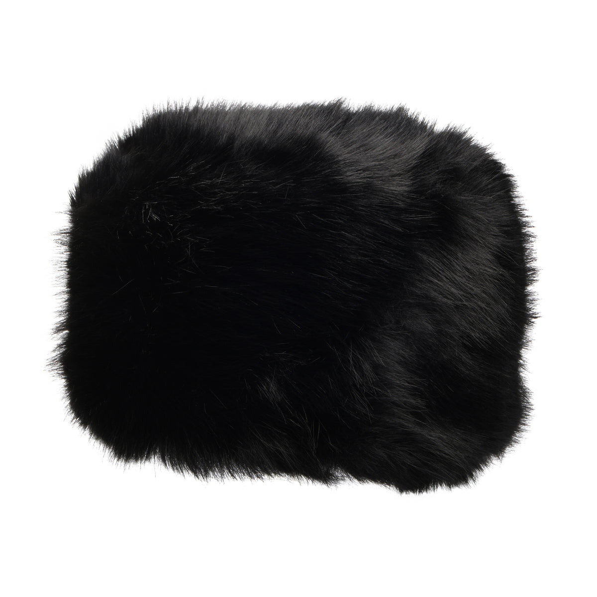 Toque Hiver en Fausse Fourrure noir WHITELEY