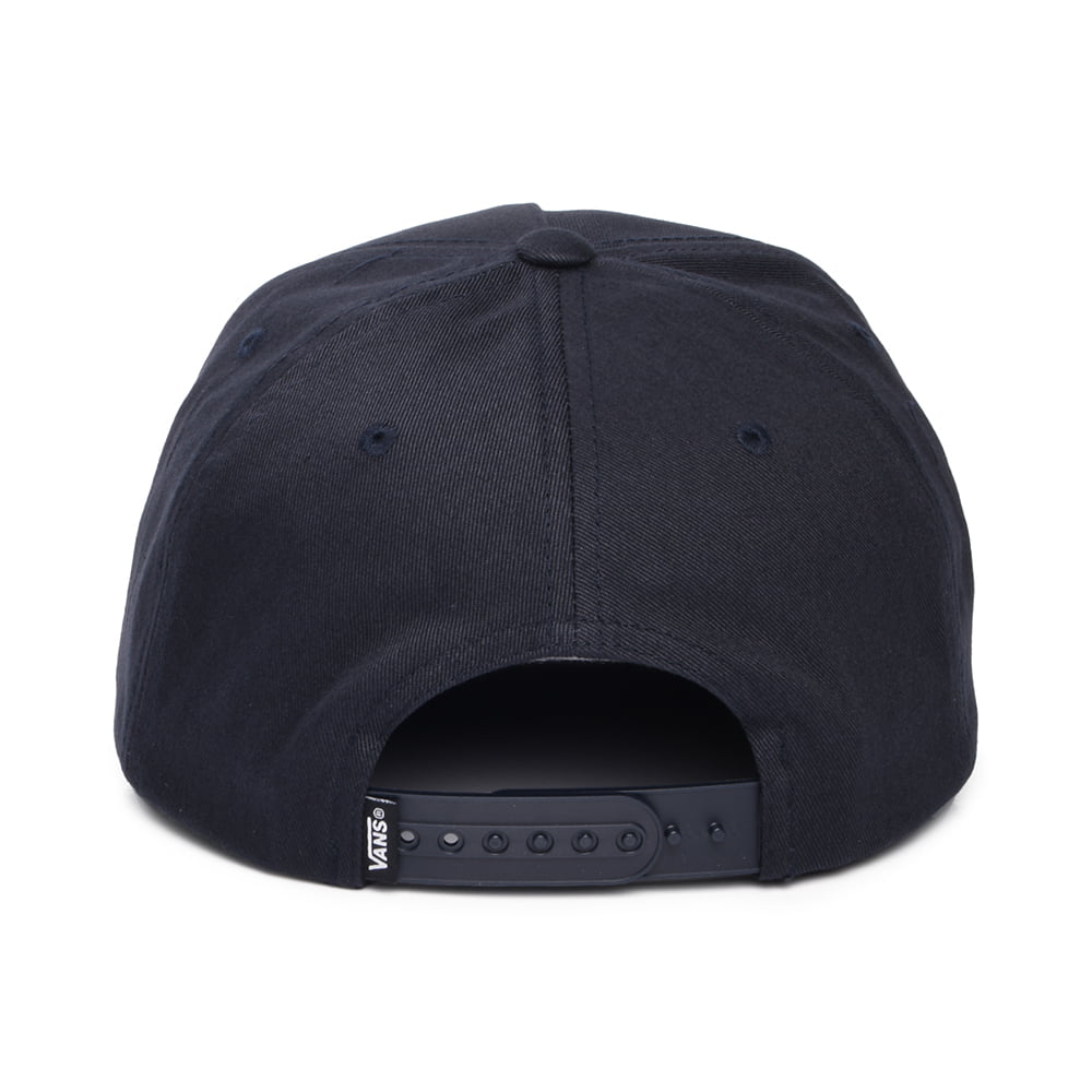 Casquette Snapback Enfant à Visière Incurvée Drop V Logo II bleu nuit VANS