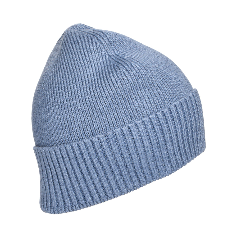 Bonnet en Cotton et Cachemire Pima Essential Flag bleu TOMMY HILFIGER