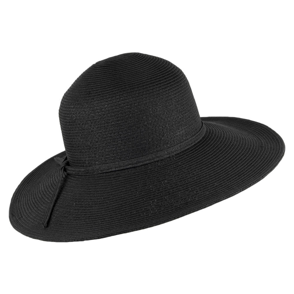 Chapeau Été Brighton noir SUR LA TETE