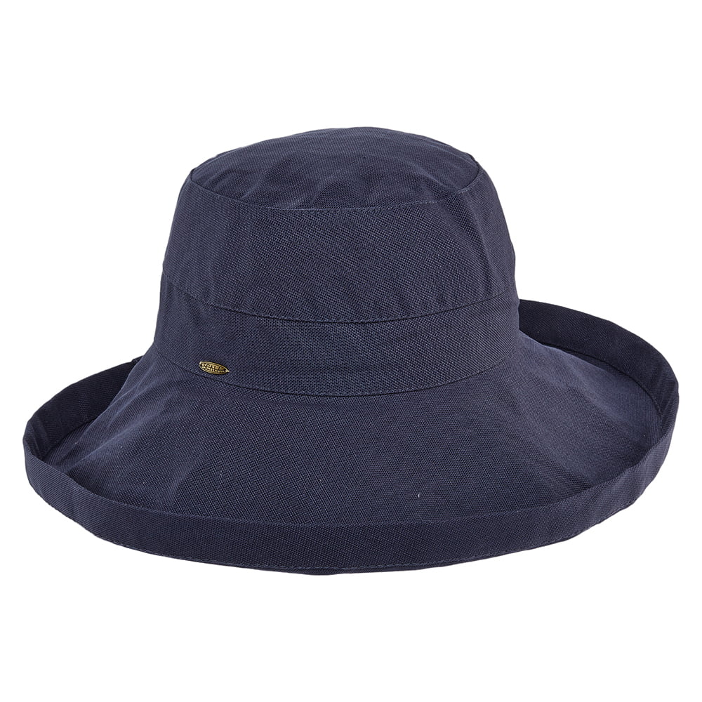 Chapeau Été Pliable Lanikai denim foncé SCALA