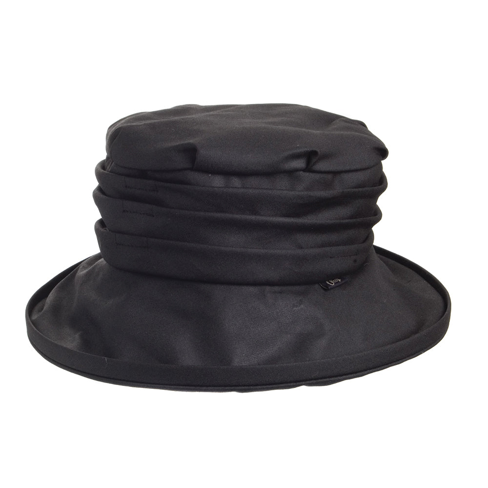 Chapeau Bob Imperméable Annabel noir OLNEY