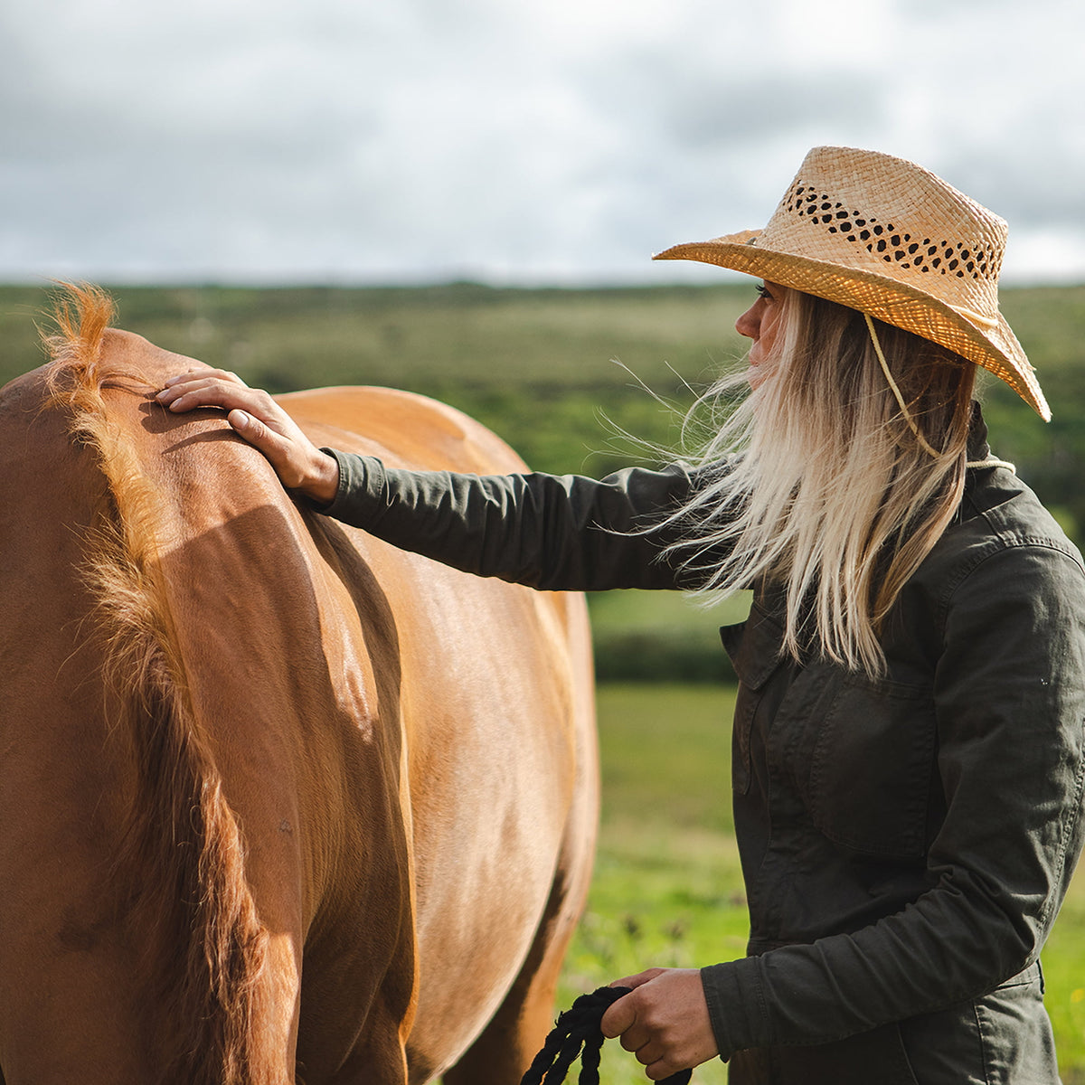 Chapeau de Cowboy Maggie May naturel JAXON & JAMES