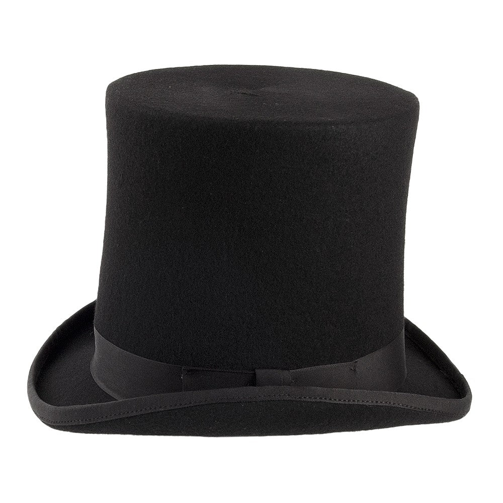 Chapeau Haut de Forme Stove Pipe noir DENTON