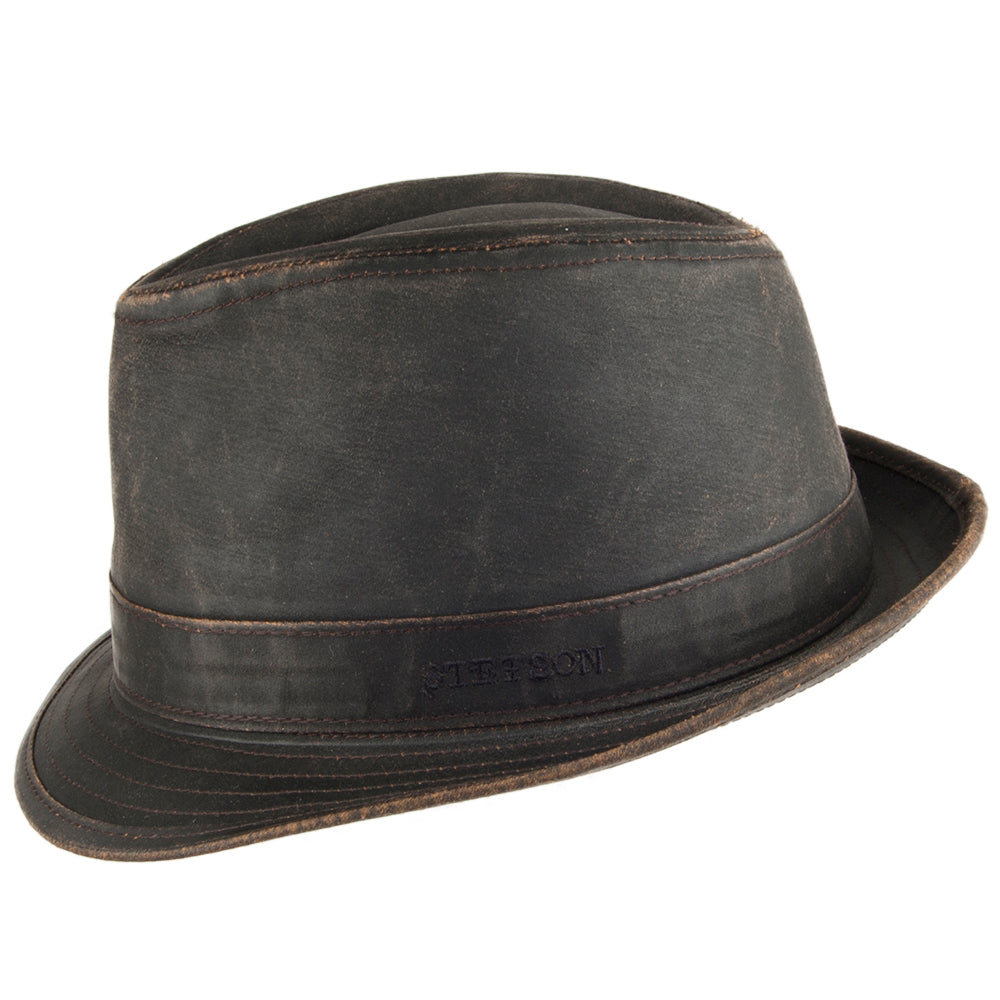 Chapeau Trilby Hydrofuge Odessa marron STETSON
