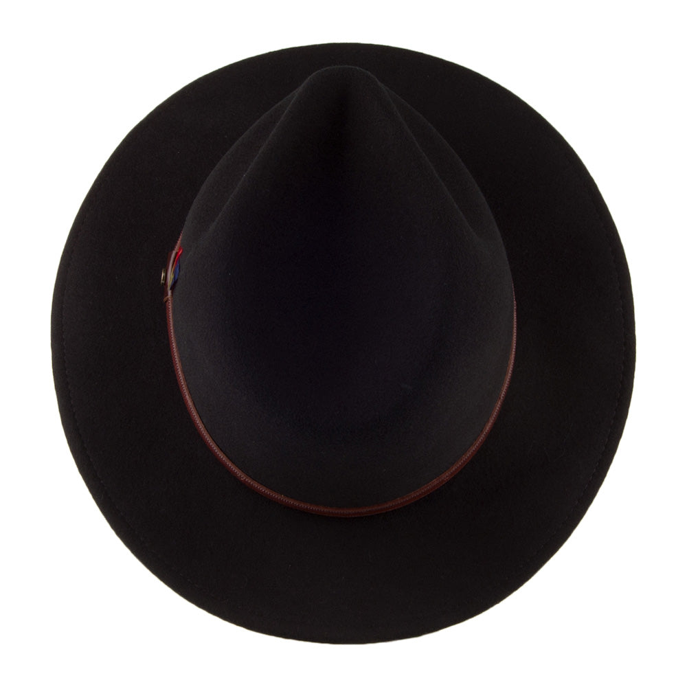 Chapeau Fedora Safari Rantoul noir STETSON