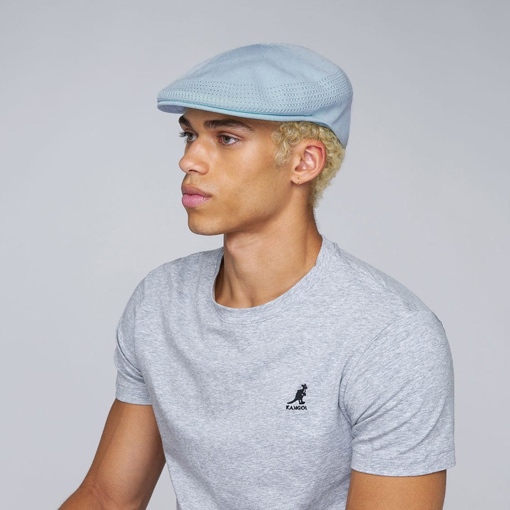 Casquette Plate en Tropic 504 Ventair bleu clair KANGOL