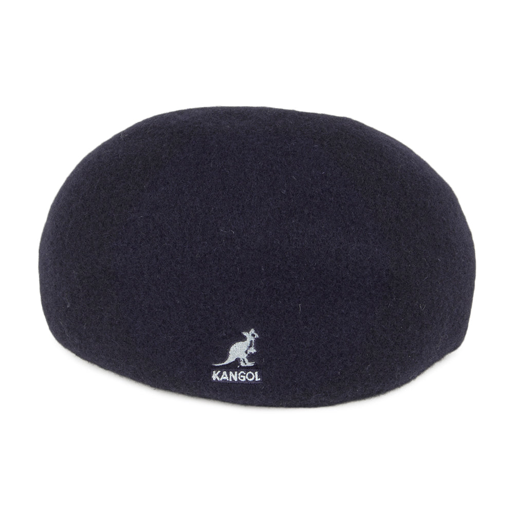 Casquette Plate en Laine 507 Seamless bleu marine KANGOL