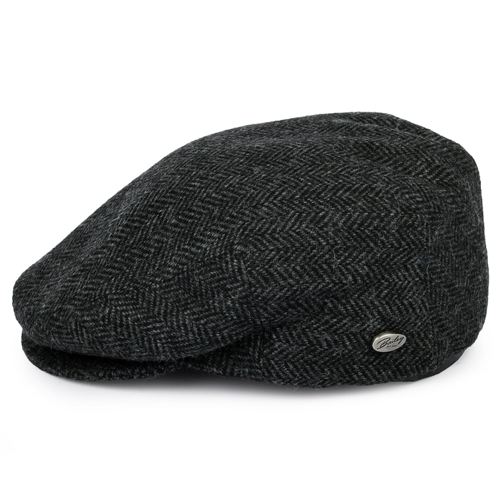Casquette Plate à Chevrons Lord noir BAILEY