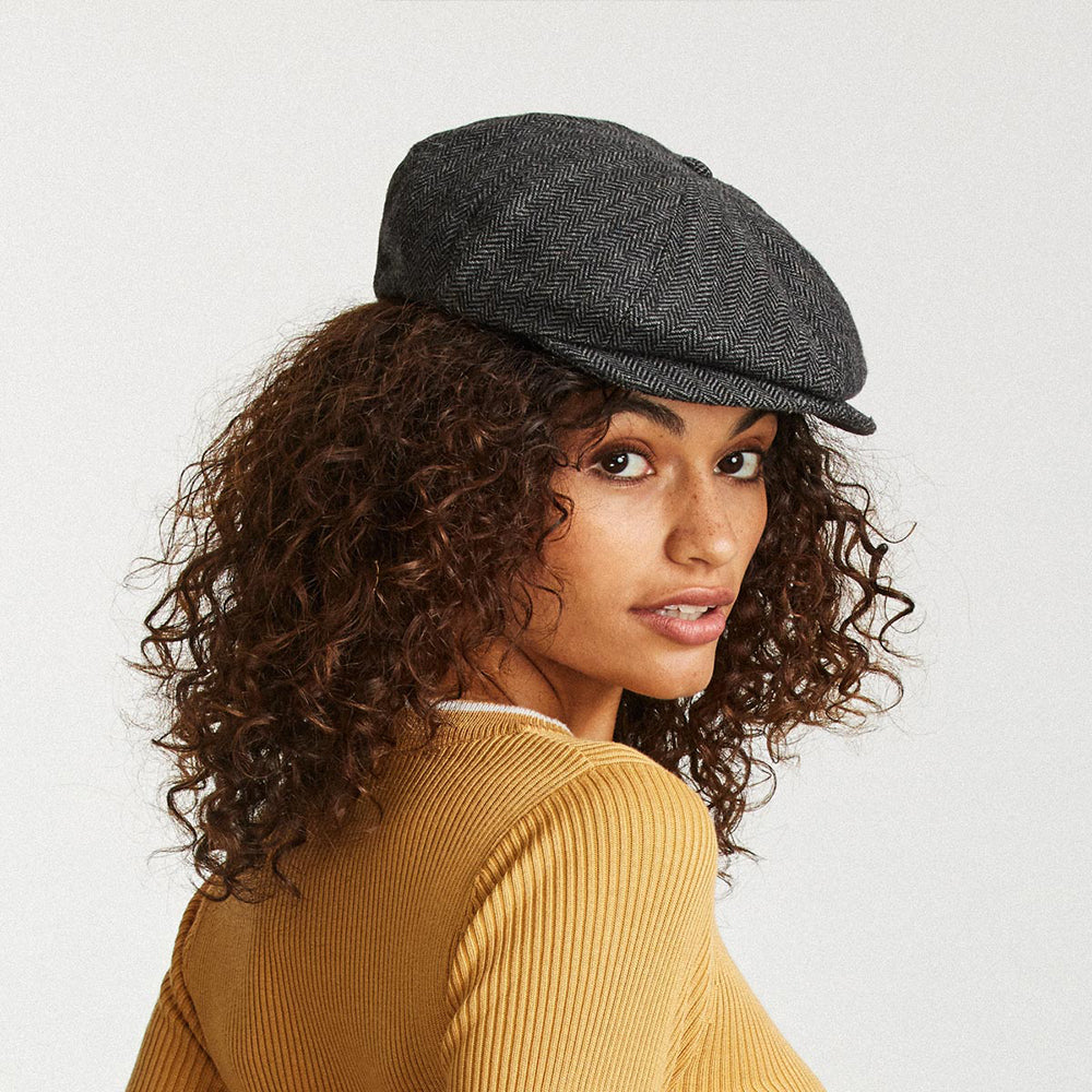 Casquette Gavroche Brood gris BRIXTON
