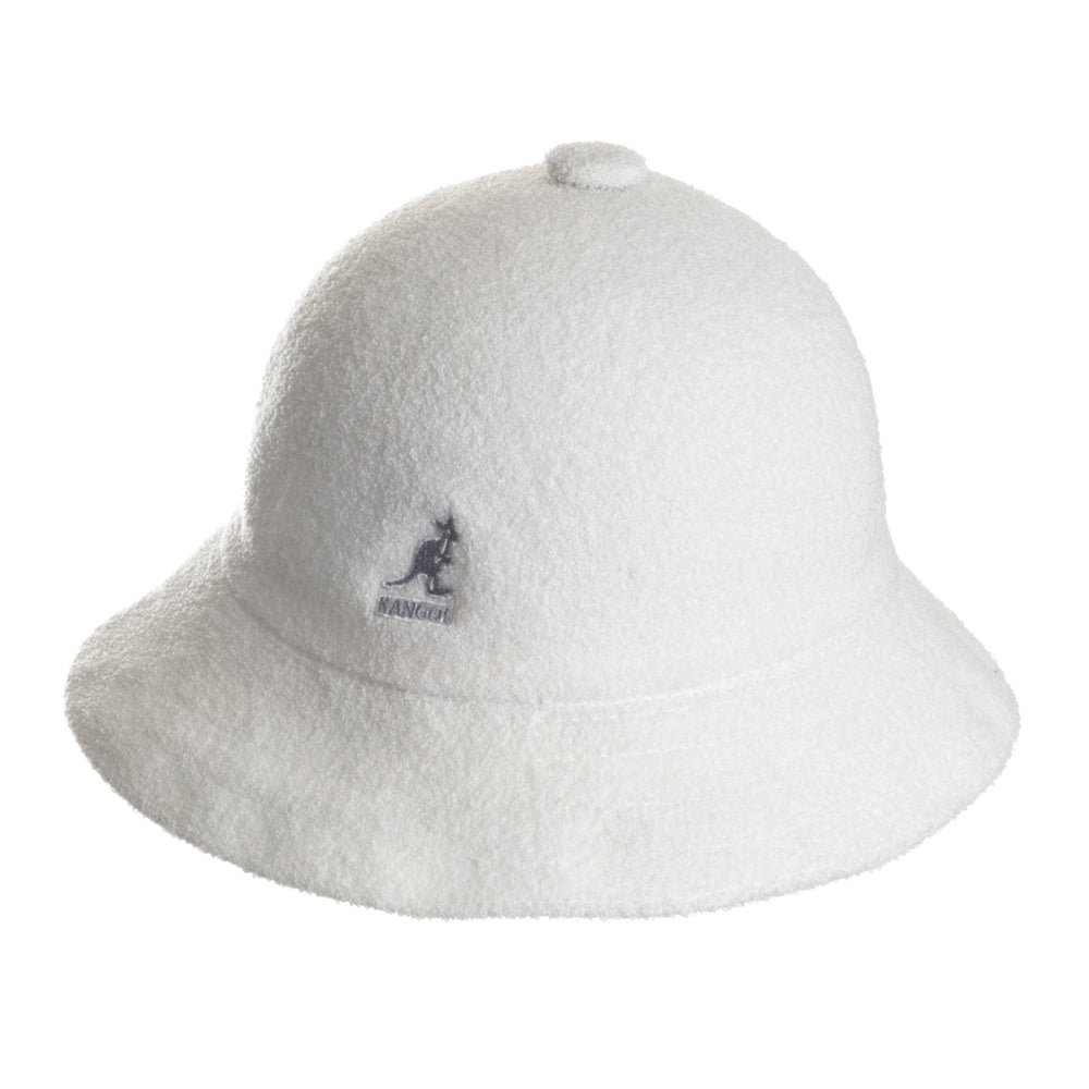 Chapeau Bob Bermuda Casual blanc KANGOL