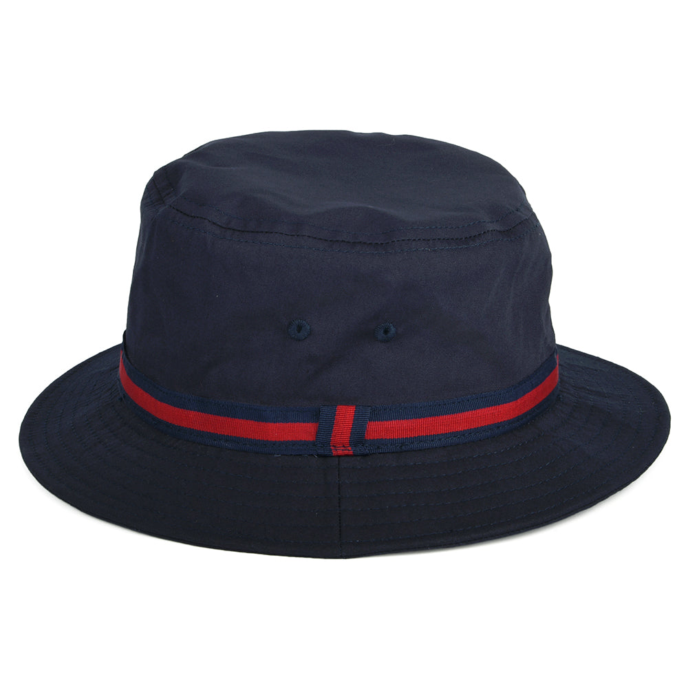 Chapeau Bob Hydrofuge à Rayures bleu marine DORFMAN PACIFIC