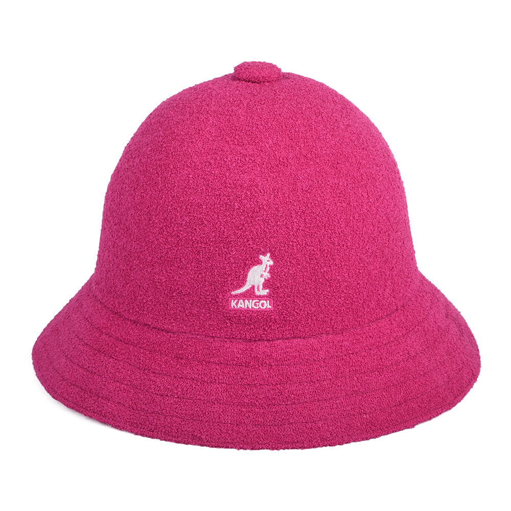 Chapeau Bob Bermuda Casual rose vif KANGOL