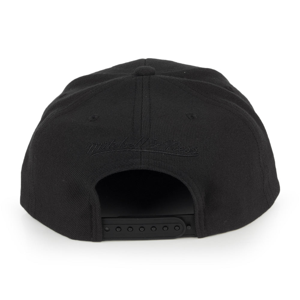 Casquette Snapback Box Logo noir MITCHELL & NESS