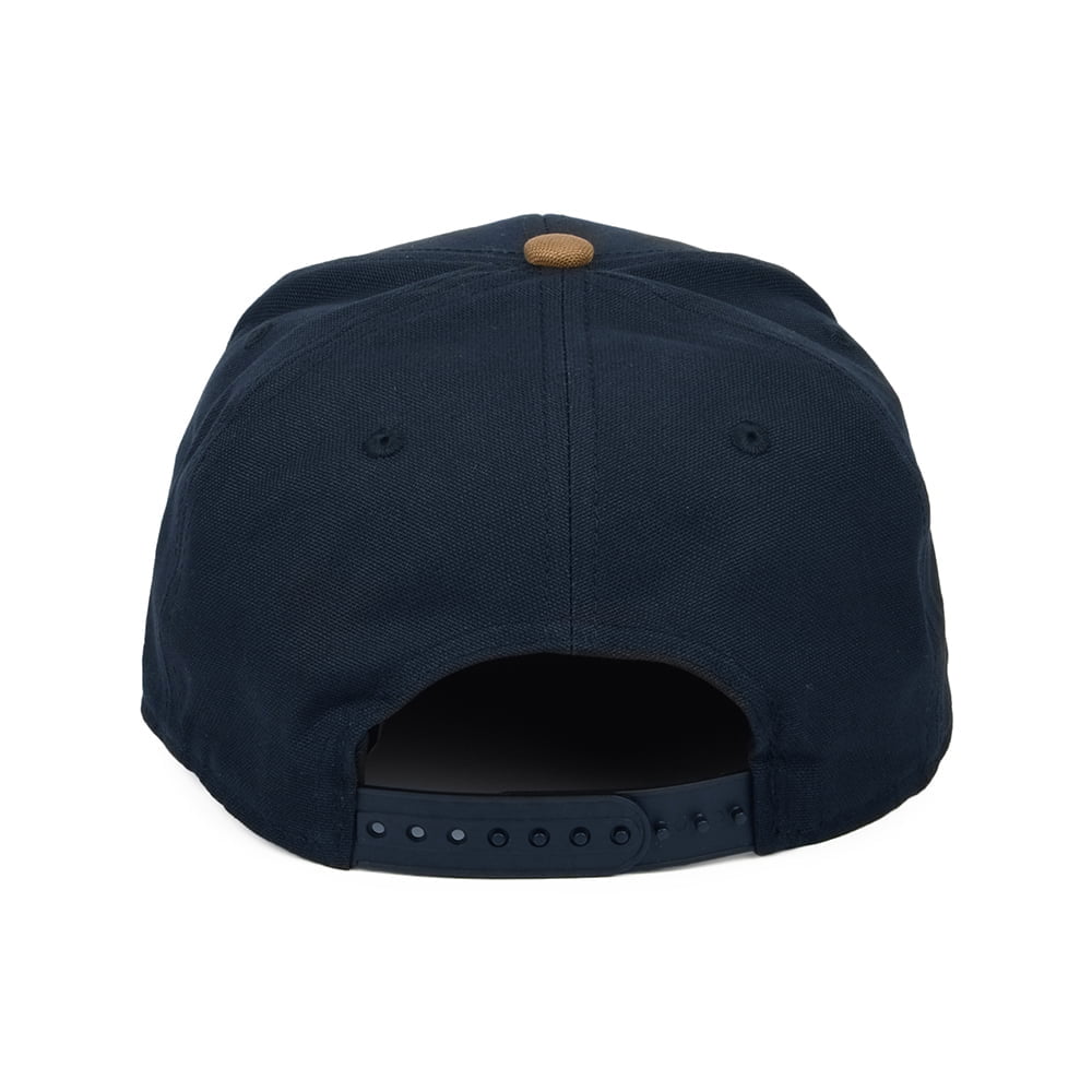 Casquette Snapback Bicolore Logo bleu marine-marron CARHARTT WIP