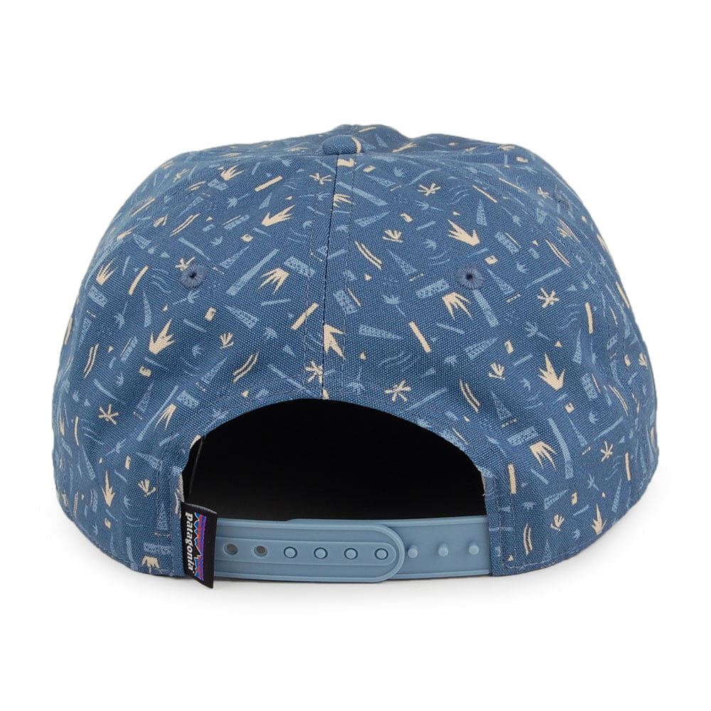 Casquette en Coton Bio Live Simply Guitar Funfarer bleu-multi PATAGONIA
