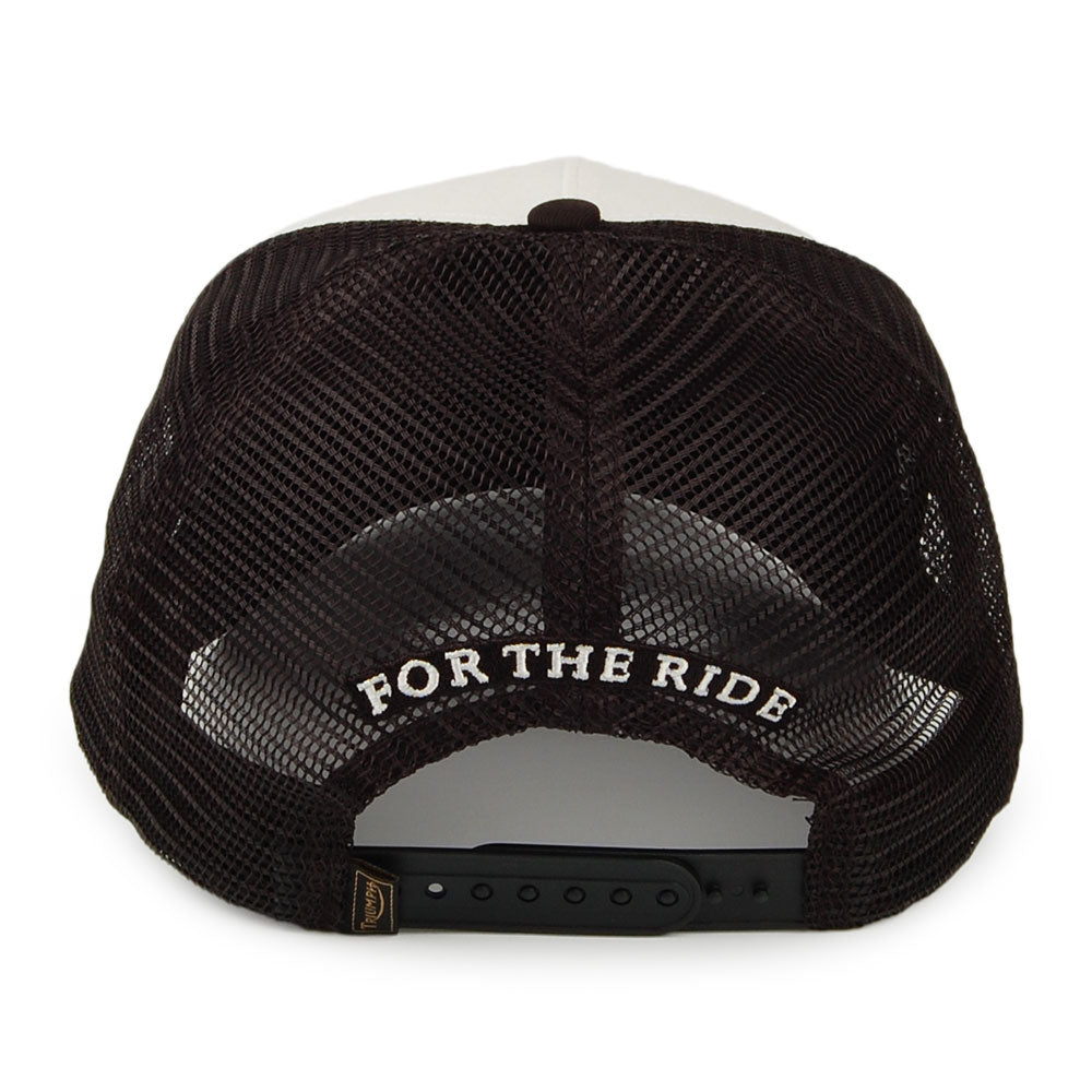 Casquette Trucker Kerosene Vintage Logo noir-os TRIUMPH MOTORCYCLES