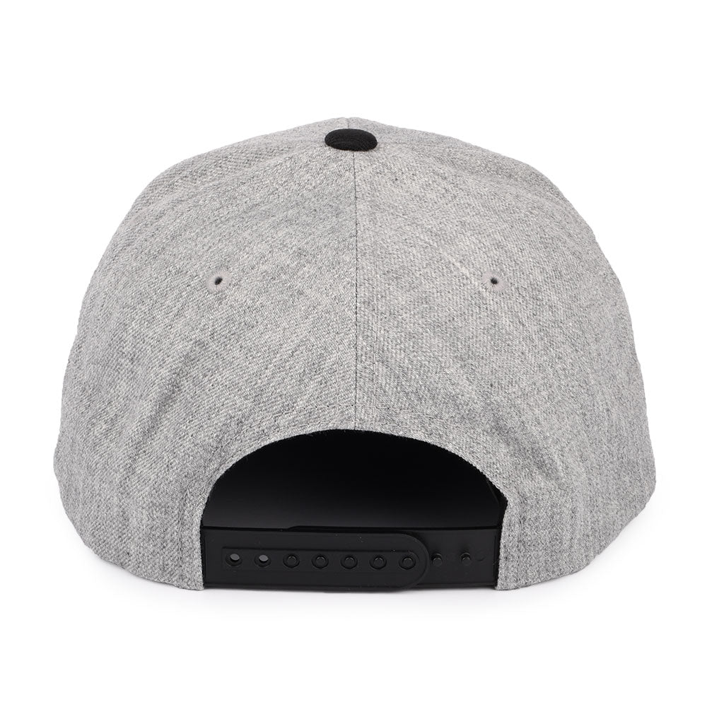 Casquette Snapback Rival MP gris chiné-noir BRIXTON
