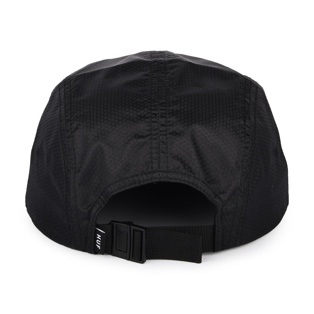 Casquette 5 Panel Hexagon noir HUF