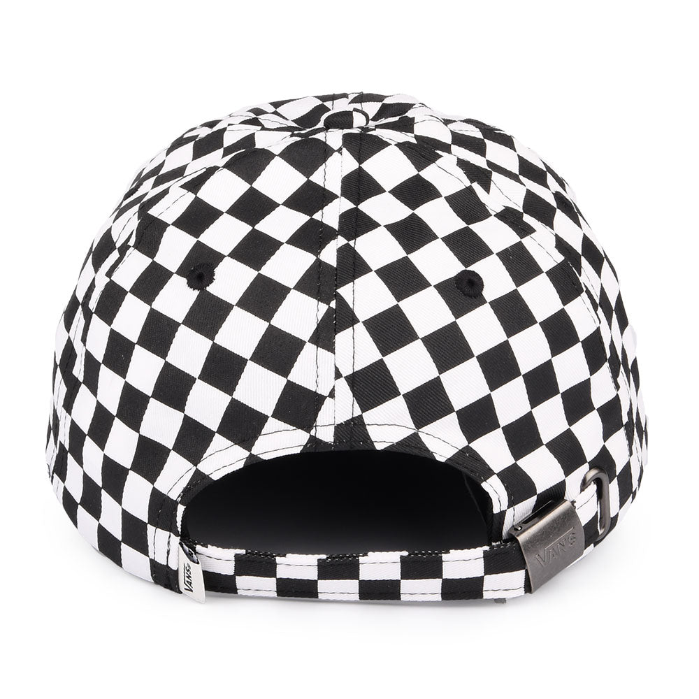 Casquette à Motif en Damier High Standard noir-blanc VANS