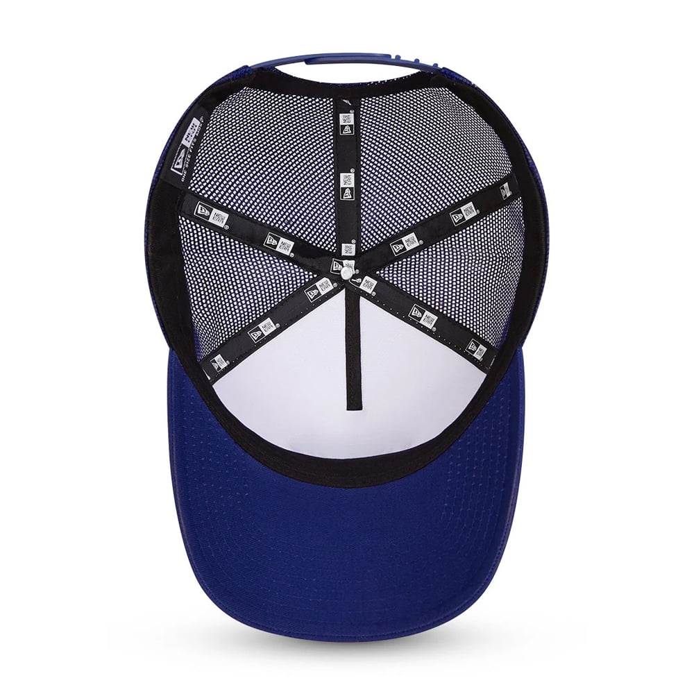 Casquette Trucker Original Crest Atletico Madrid blanc-bleu roi NEW ERA