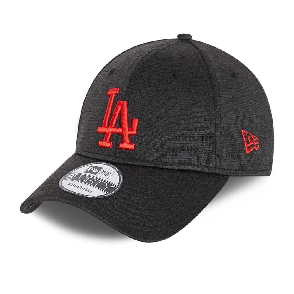 Casquette 9FORTY MLB Shadow Tech L.A. Dodgers gris foncé-rouge NEW ERA