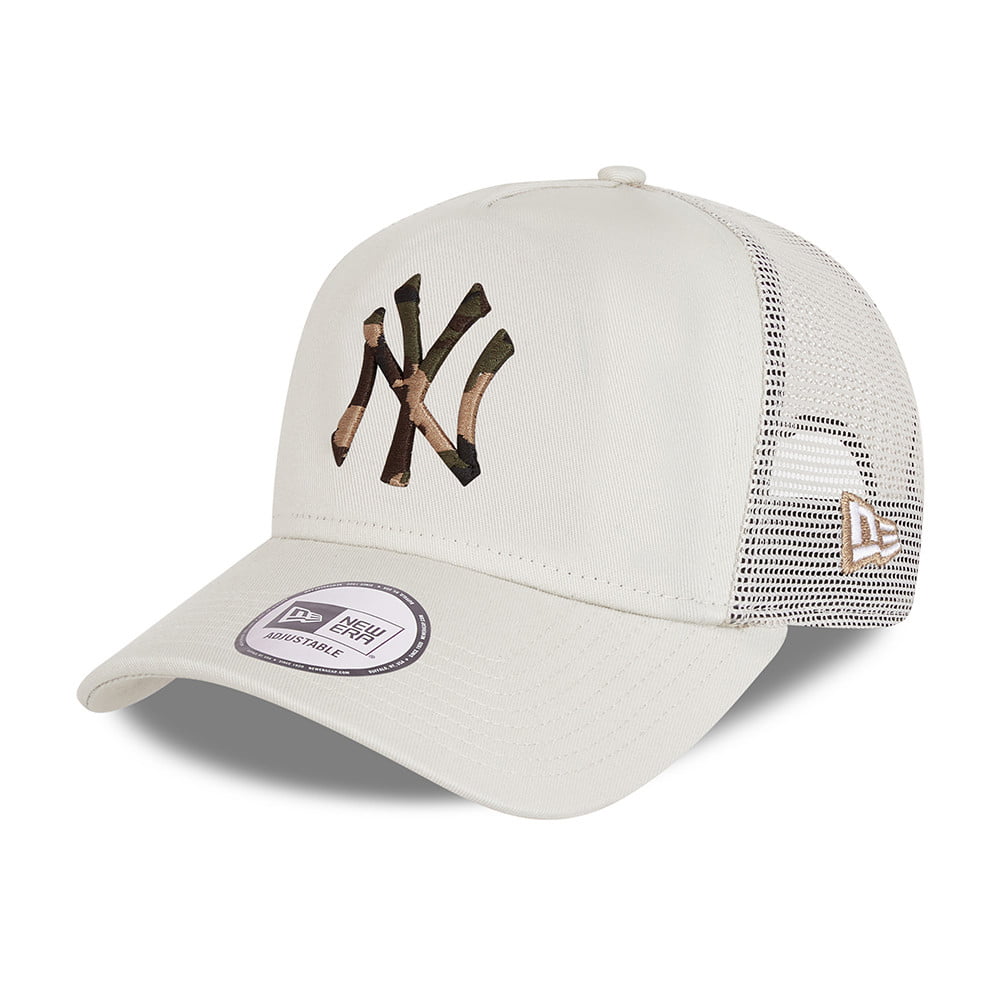 Casquette Trucker MLB Camo Infill New York Yankees pierre NEW ERA