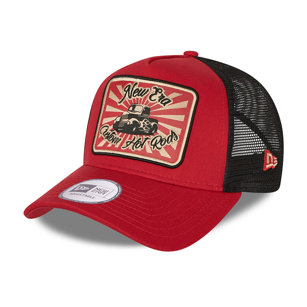 Casquette Trucker A-Frame Hot Rod écarlate NEW ERA