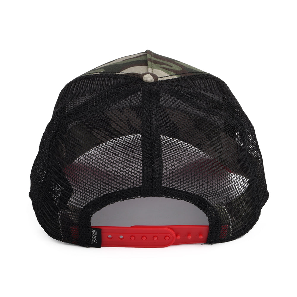 Casquette Trucker Cock camouflage GOORIN