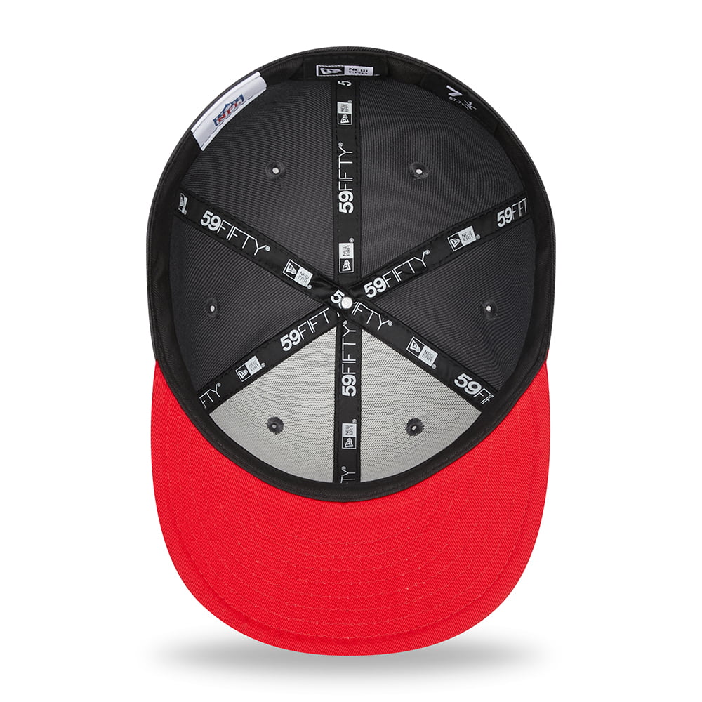 Casquette 59FIFTY NFL OTC Kansas City Chiefs graphite-rouge NEW ERA